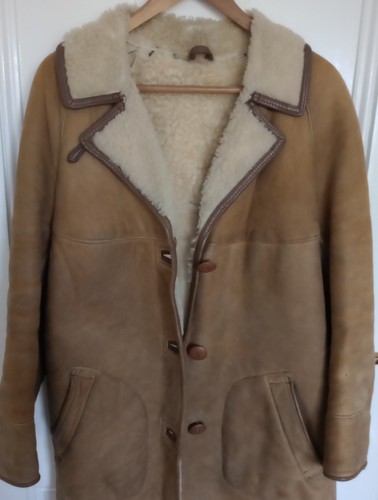 Vtg heatona real sheepskin - real,