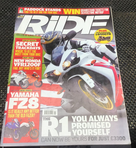 Ride motorbike magazine - ride,