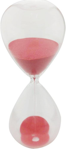 Minutes red sand glass large - red,
