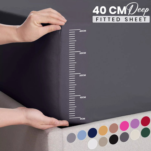 Extra deep 40cm - 40cm, fitted
