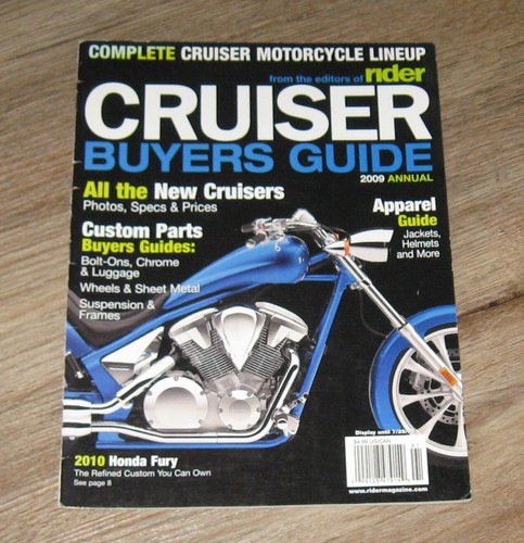 Rider cruiser buyers guide - buyers,