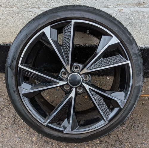 Audi alloy wheel - audi,