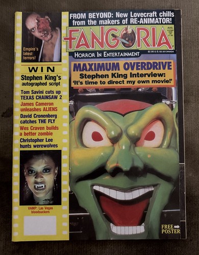Fangoria magazine 1986 - fangoria,