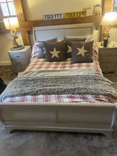 Laura Ashley Bed In Dove  Grey