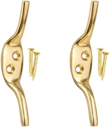 Brass cleat hooks for roman - hooks,