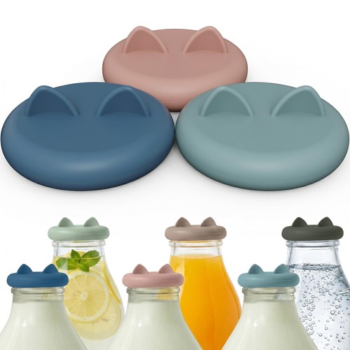 Milk bottle tops one - milk, [one