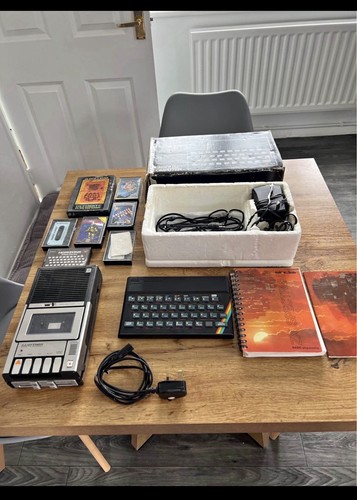 Spectrum 48k vintage 1980s - spectrum,
