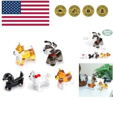 5 Piece Hand Blown Glass