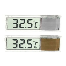 Digital LCD Display Aquarium Stick-on Electronic Thermometer For Fish Tank Water