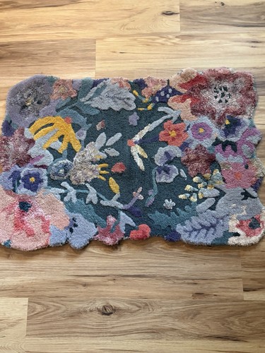 Anthropologie jardin wool rug - jardin,