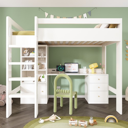 Kids high sleeper loft bunk - kids,