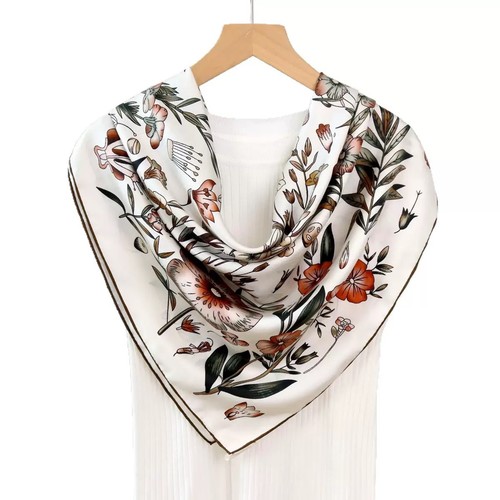 100 mulberry silk scarf - silk,