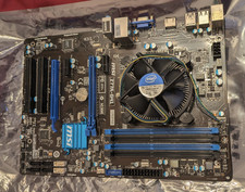 MSI Z77A-G41 Motherboard +