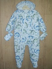 Next Boys Blue Dinosaur Fleece