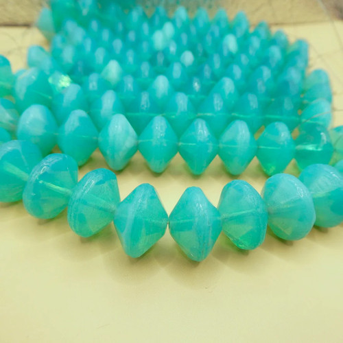 Czech large spacer beads - large,