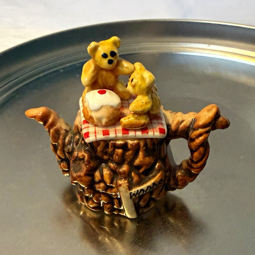 Vintage teddy bear - vintage, picnic