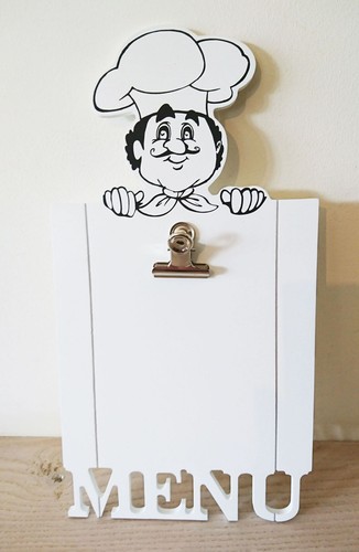 Menu board chef - chef,