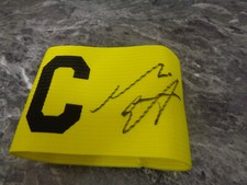 MARK WRIGHT SIGNED CAPTAINS ARMBAND COA LIVERPOOL ENGLAND SOUTHAMPTON DERBY