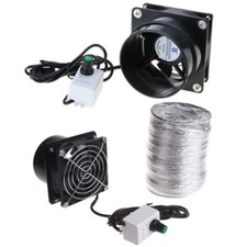 USB Adjustable Speed Air Ventilation Blower Inline Fan Window Exhauster