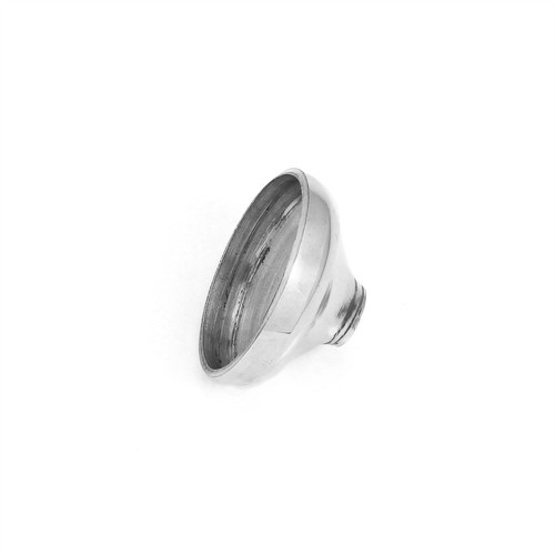 Handmade pewter hip flask - pewter,
