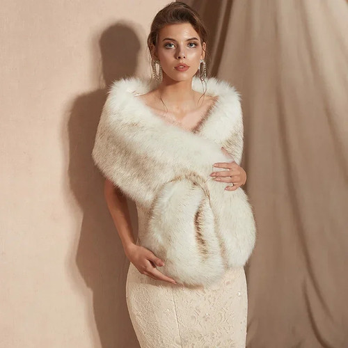 Women fur capes - capes, faux