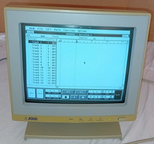 Atari monitor 144 high - monitor, sm