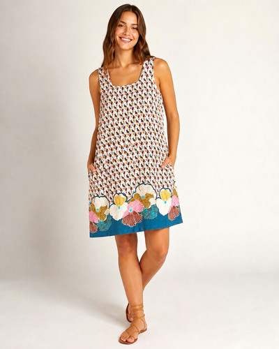 Next multicolour floral linen - multicolour,