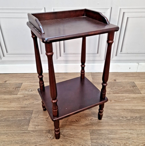 Vintage telephone side table - side,