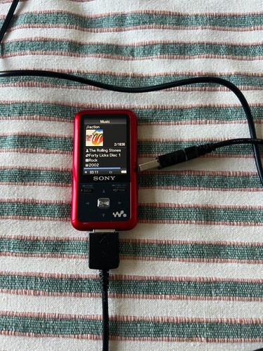 Sony walkman nwz e464 red - sony, nwz-e464