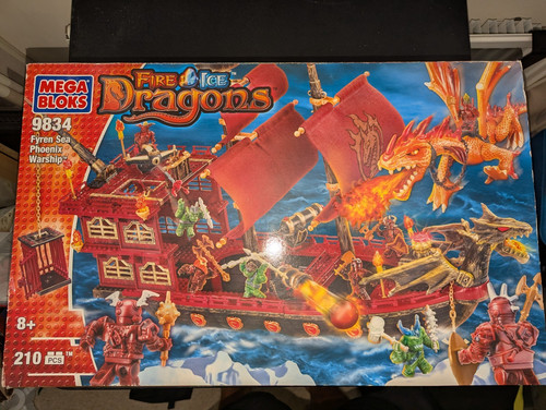 Mega bloks fire ice - mega, dragons