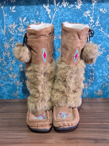 Tcm mukluks mid calf - mid-calf, pull-on