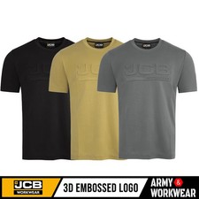 JCB Embossed Logo 3D T-Shirt