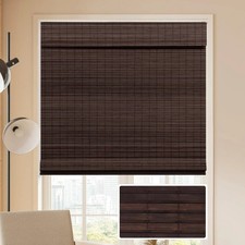 LUCKUP Cordless Bamboo Roman