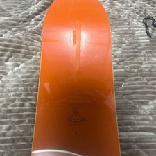 CUSTOM BURTON Snowboard Orange/Yellow (156cm)