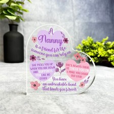 Gift For Nanny Friend For Life