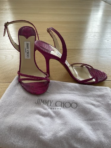 Jimmy choo fuchsia watersnake - choo,
