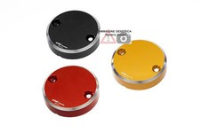 Fluid reservoir cap front