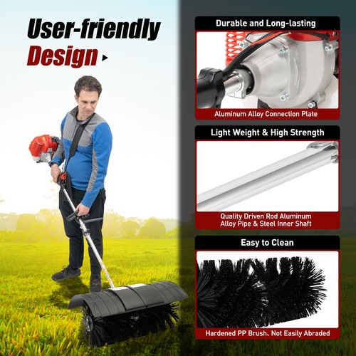 3hp gas power sweeper - 2.3hp,