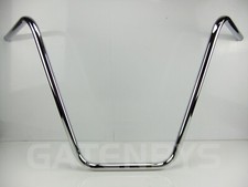 Motorcycle 18' LOW RIDE Handlebar 7/8' Chrome APE HANGER Custom Cruiser Chopper