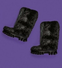 Handmade Nutria Fur Boots for