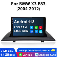 For BMW X3 E83 2004-2012 Android 13 Car Stereo Radio GPS Sat Nav CarPlay BT DAB+