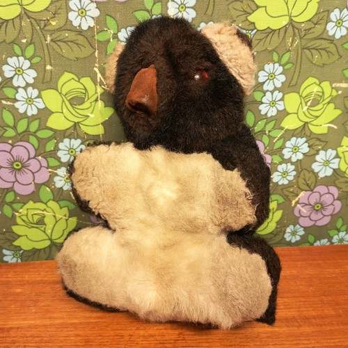Vintage 70s brown koala bear - vintage,