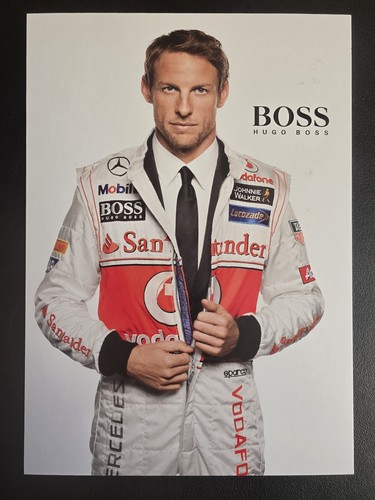 Jenson button hugo boss - hugo,