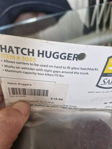 Saris hatch hugger bnib never - saris,