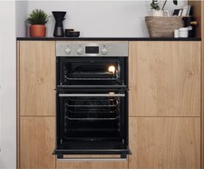 Hotpoint Class 4 DD4 541 IX Electric Double Oven - S/S  Ex Display HW181513