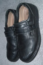 MENS black  formal leather