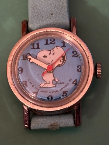 Vintage timex 1958 snoopy - ,