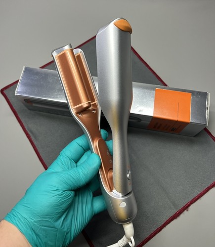 Hair crimper double barrel - double,
