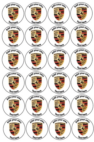 Personalised porsche logo - porsche,