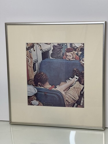 Vintage norman rockwell framed - vintage,